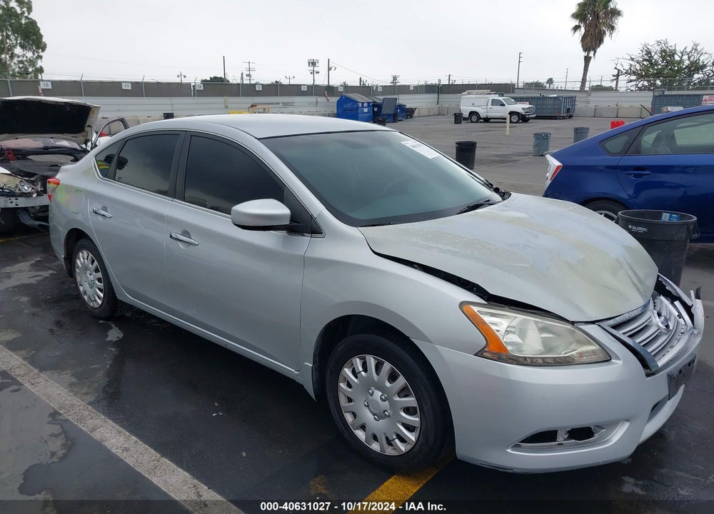 2014 NISSAN SENTRA S VIN: 3N1AB7APXEY300731