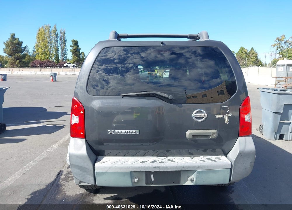 2006 NISSAN XTERRA X VIN: 5N1AN08W86C544635