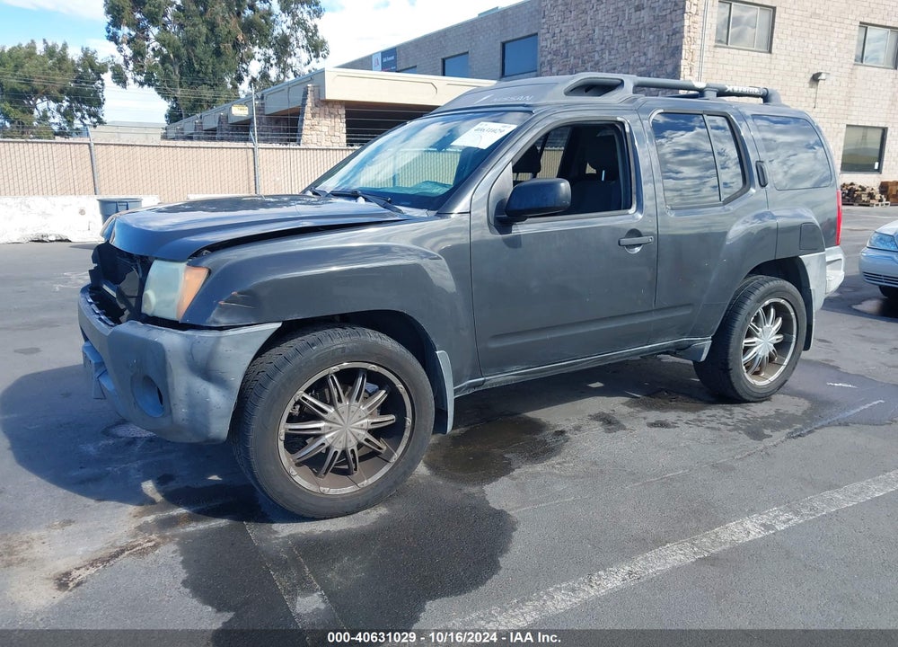 2006 NISSAN XTERRA X VIN: 5N1AN08W86C544635