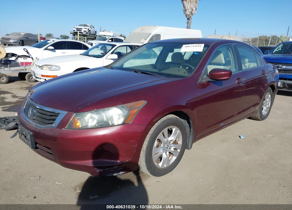 2008 HONDA ACCORD 2.4 LX-P VIN: 1HGCP26478A134204