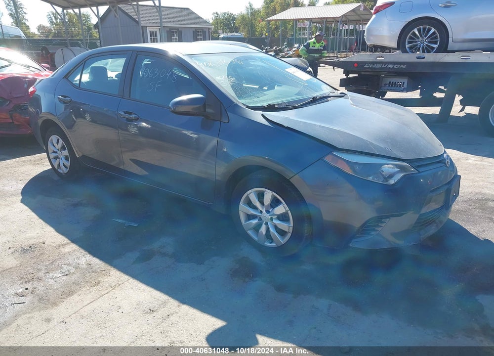 2016 TOYOTA COROLLA LE VIN: 2T1BURHE6GC596930
