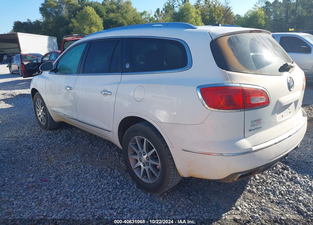 2015 BUICK ENCLAVE LEATHER VIN: 5GAKRBKD4FJ162440