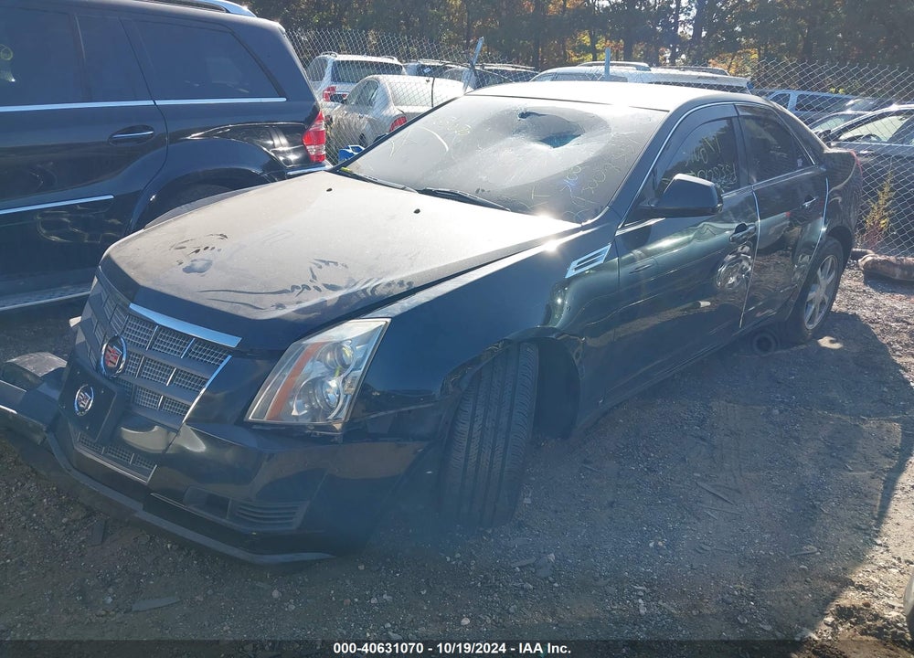 2008 CADILLAC CTS STANDARD VIN: 1G6DG577380132486
