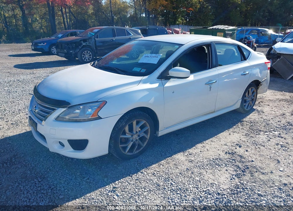 2014 NISSAN SENTRA SR VIN: 3N1AB7AP7EL648421