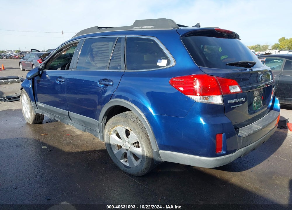 2011 SUBARU OUTBACK 2.5I LIMITED VIN: 4S4BRBKC4B3379647