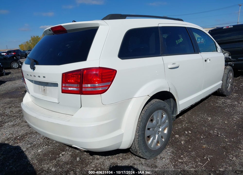 2016 DODGE JOURNEY SE VIN: 3C4PDCAB8GT171614