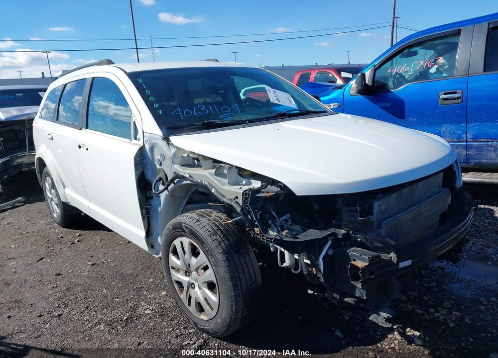 2016 DODGE JOURNEY SE VIN: 3C4PDCAB8GT171614