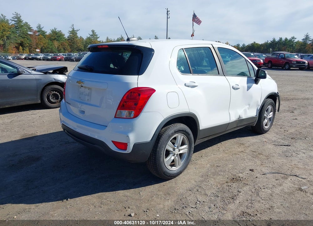2017 CHEVROLET TRAX LS VIN: 3GNCJNSB7HL250122