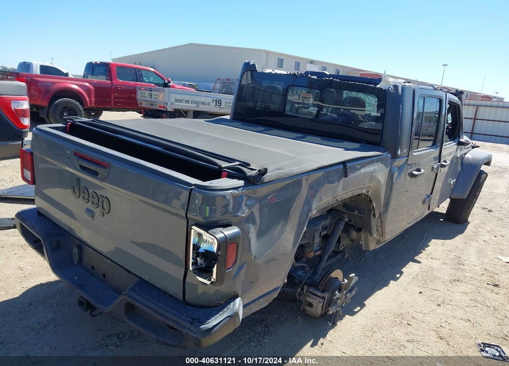 2022 JEEP GLADIATOR ALTITUDE 4X4 VIN: 1C6HJTAG6NL156490
