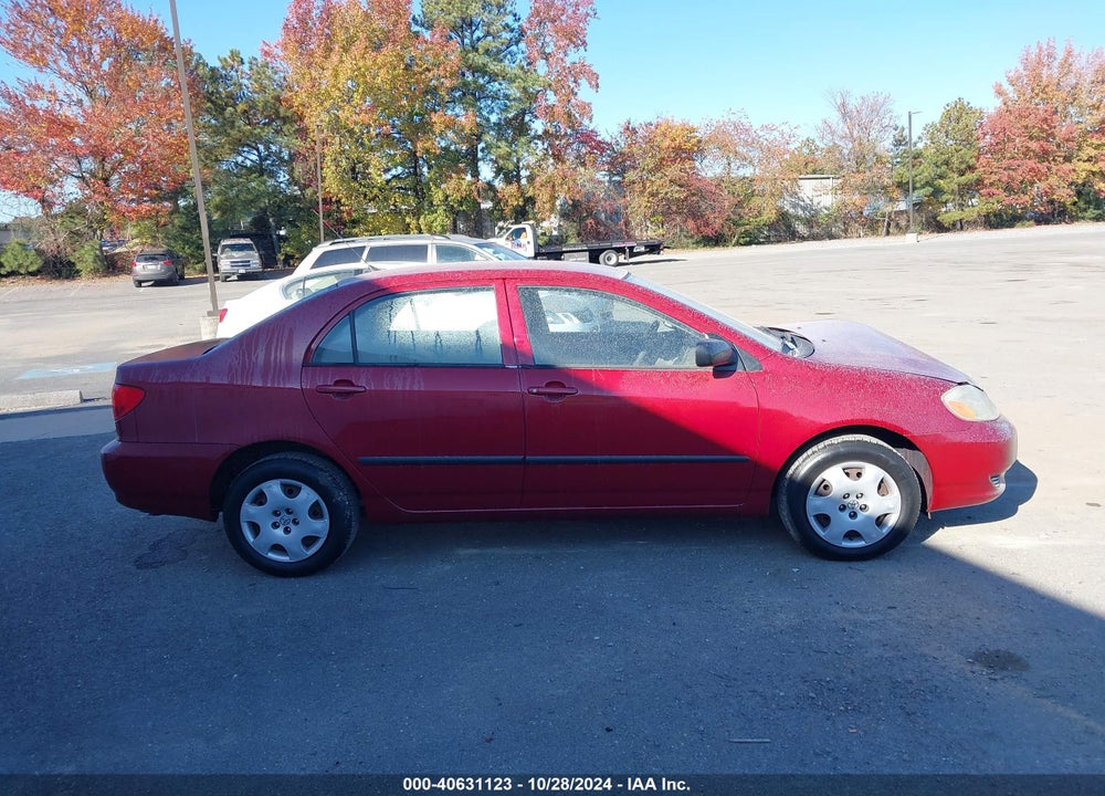 2003 TOYOTA COROLLA CE VIN: 1NXBR32E53Z084740