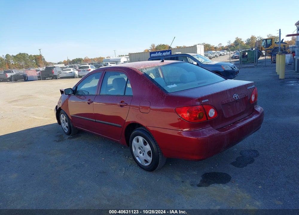 2003 TOYOTA COROLLA CE VIN: 1NXBR32E53Z084740