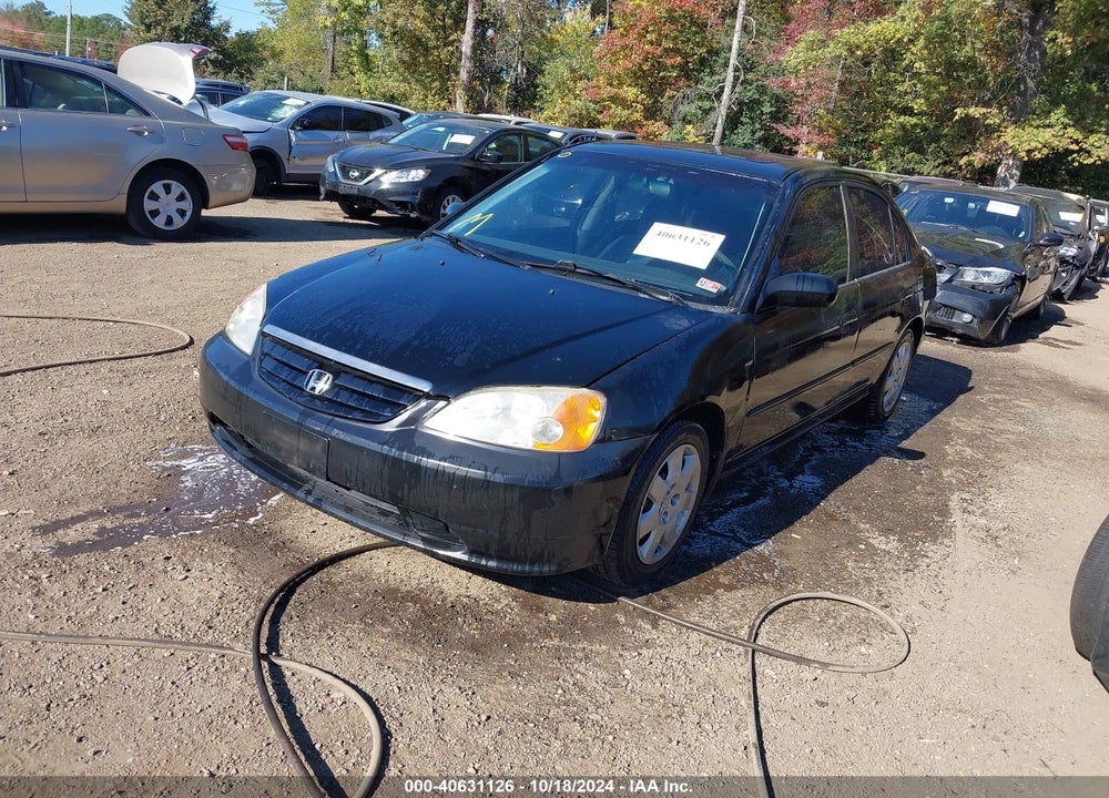 2001 HONDA CIVIC EX VIN: 2HGES26731H593545