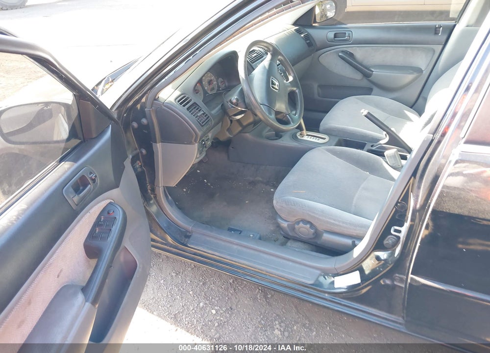 2001 HONDA CIVIC EX VIN: 2HGES26731H593545