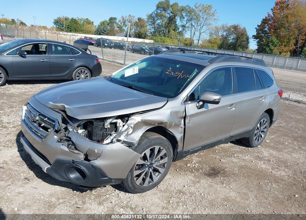 2016 SUBARU OUTBACK 2.5I LIMITED VIN: 4S4BSBNC9G3254070