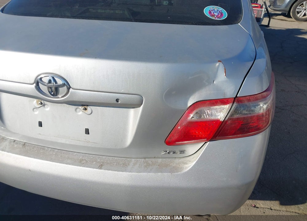 2007 TOYOTA CAMRY XLE V6 VIN: 4T1BK46K77U550782