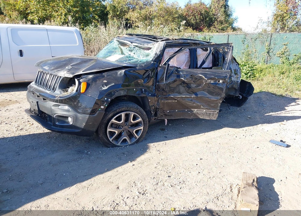 2016 JEEP RENEGADE LATITUDE VIN: ZACCJBBT2GPD57987