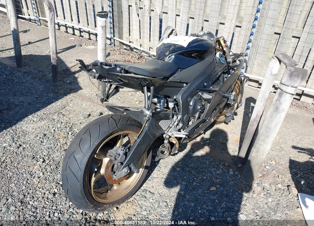 2009 YAMAHA YZFR6 C VIN: JYARJ16Y59A003924