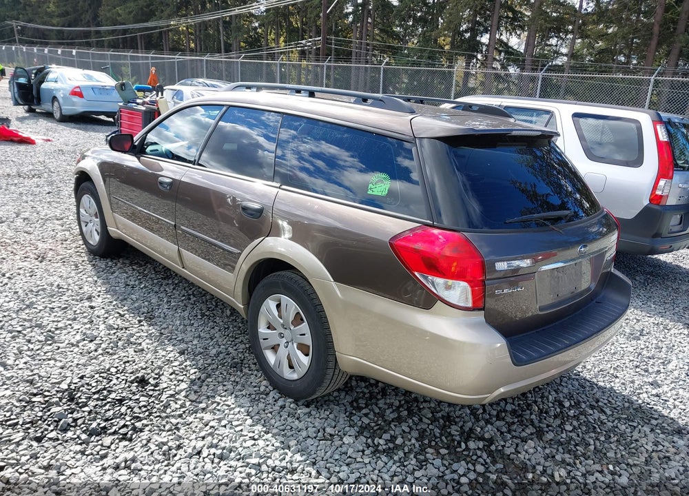2008 SUBARU OUTBACK VIN: 4S4BP60C087314571