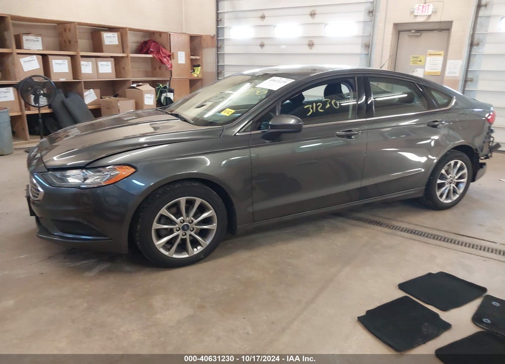 2017 FORD FUSION SE VIN: 3FA6P0H72HR412915