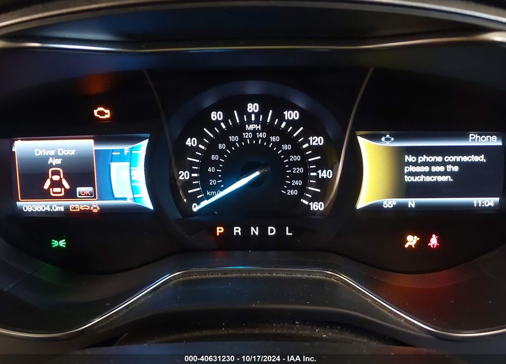 2017 FORD FUSION SE VIN: 3FA6P0H72HR412915