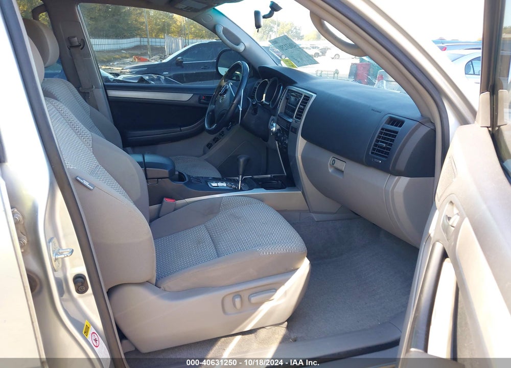 2009 TOYOTA 4RUNNER SR5 V6 VIN: JTEBU14R89K040836