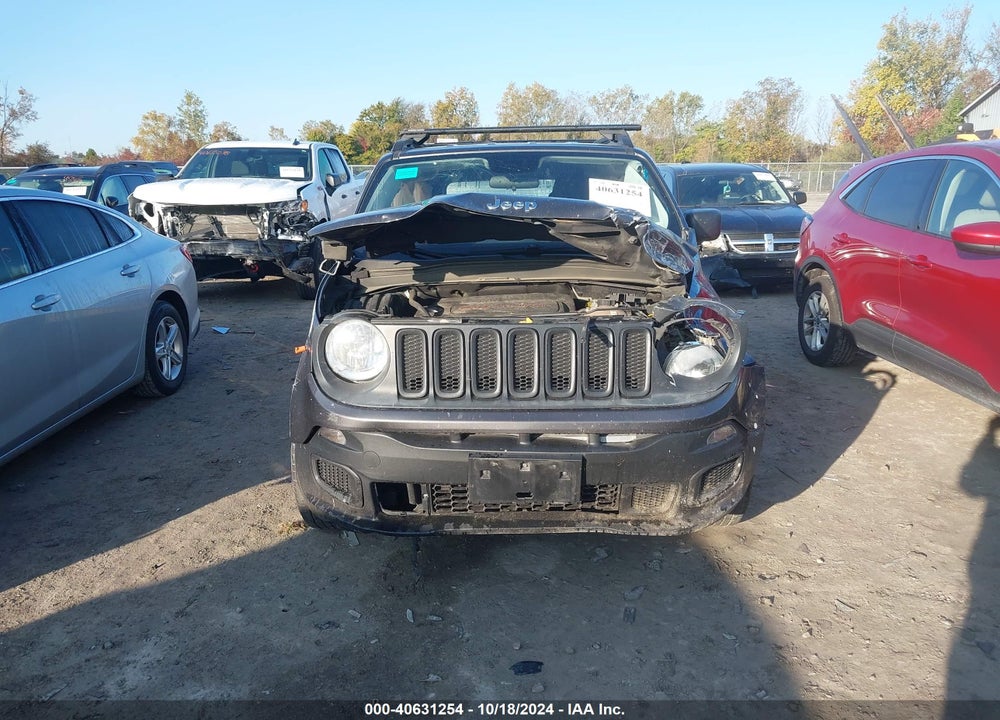 2016 JEEP RENEGADE SPORT VIN: ZACCJBAT3GPD83340
