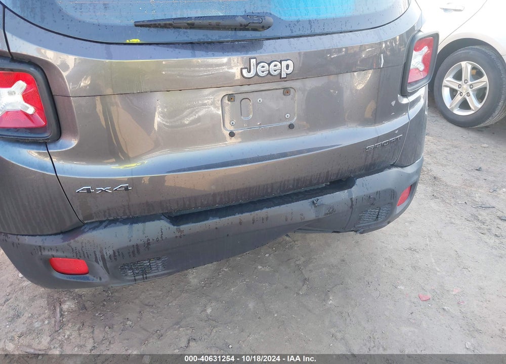 2016 JEEP RENEGADE SPORT VIN: ZACCJBAT3GPD83340