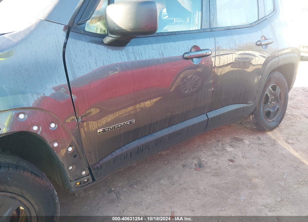 2016 JEEP RENEGADE SPORT VIN: ZACCJBAT3GPD83340