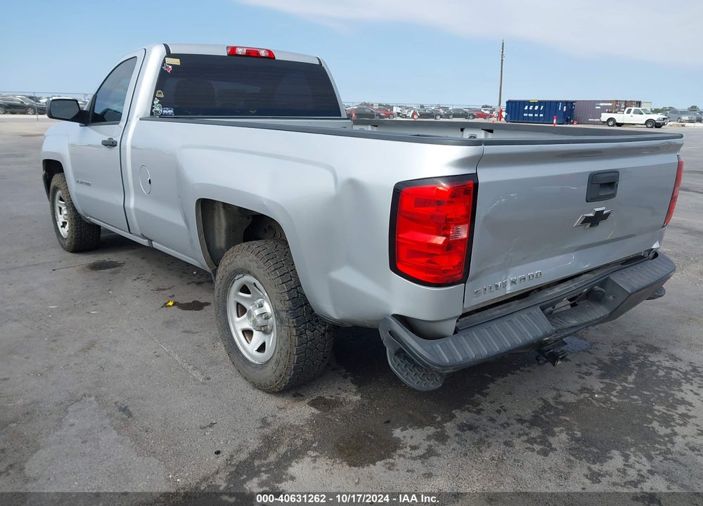 2016 CHEVROLET SILVERADO 1500 WT VIN: 1GCNCNEH3GZ251383