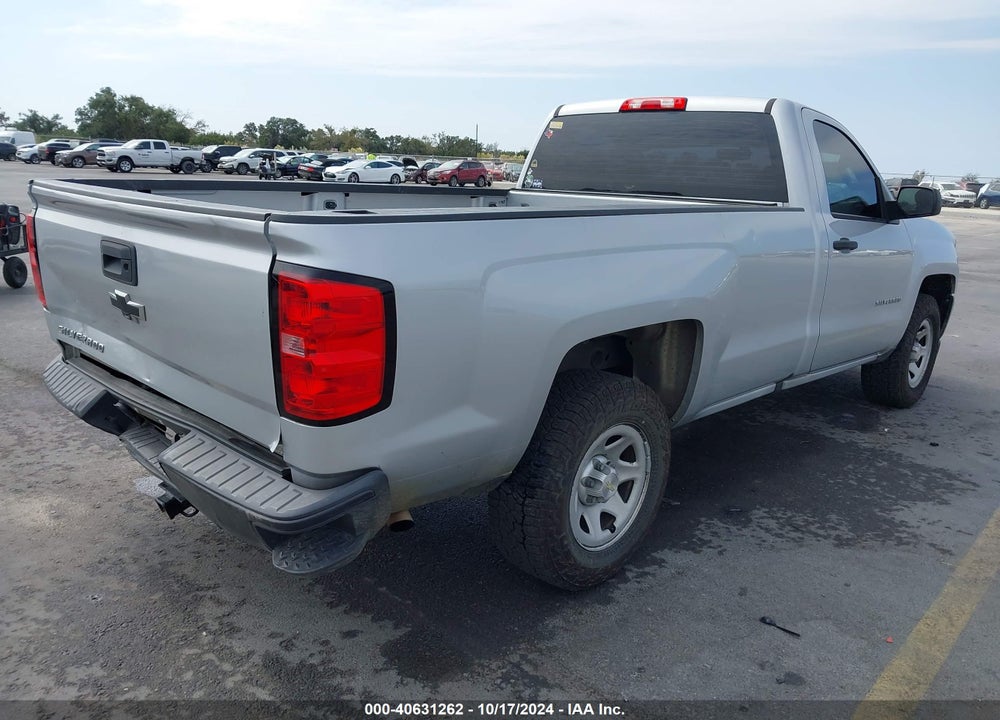 2016 CHEVROLET SILVERADO 1500 WT VIN: 1GCNCNEH3GZ251383