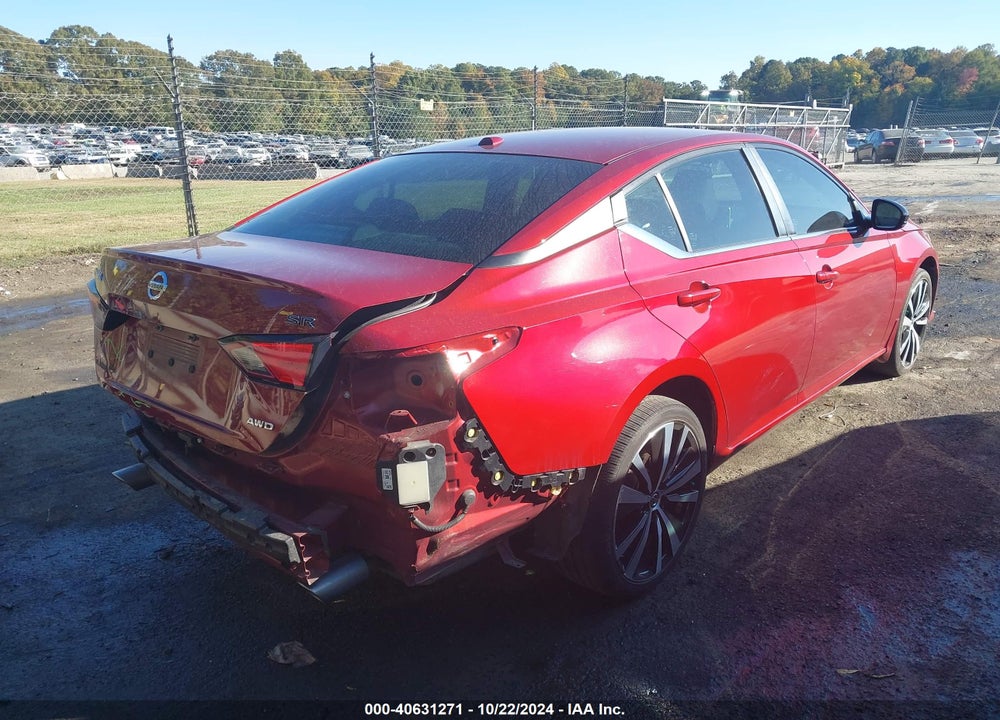 2021 NISSAN ALTIMA SR INTELLIGENT AWD VIN: 1N4BL4CW9MN377349