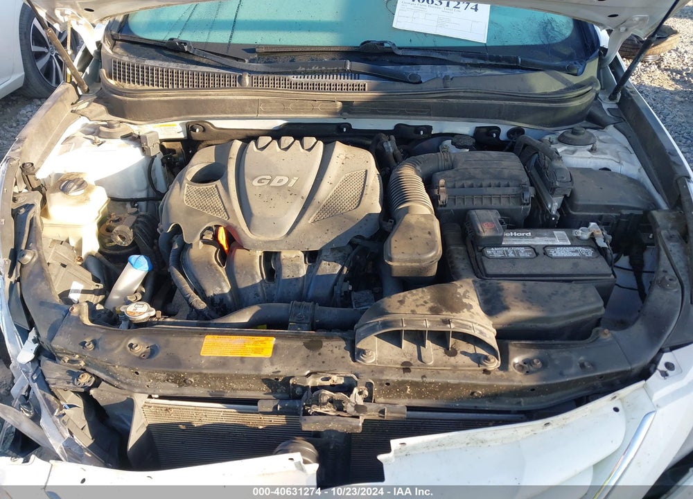 2013 HYUNDAI SONATA GLS VIN: 5NPEB4ACXDH645330