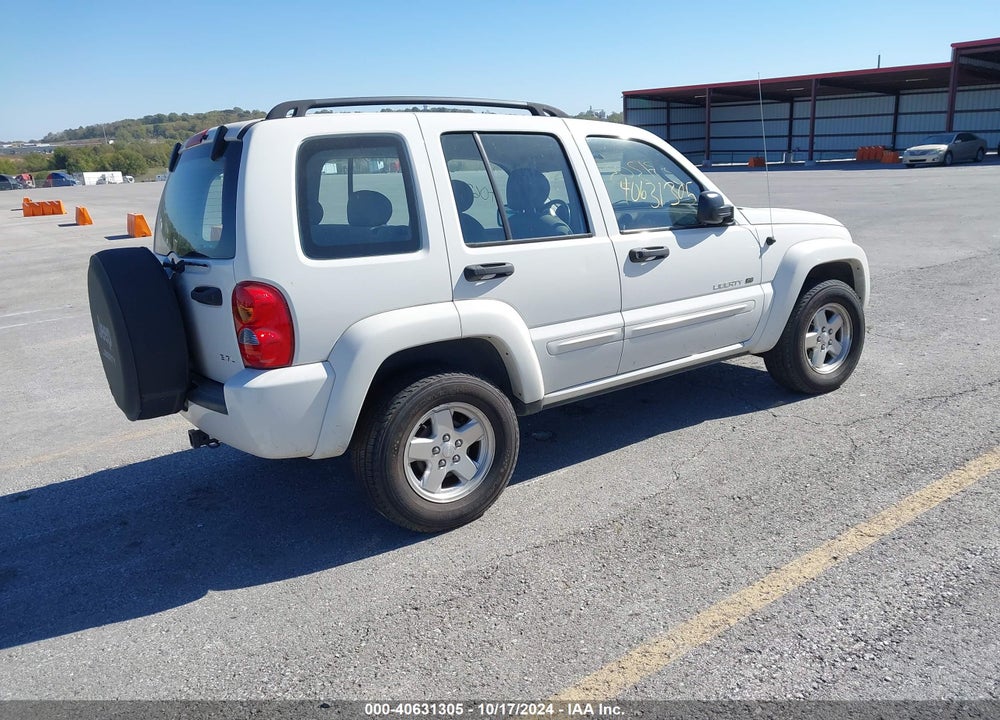 2002 JEEP LIBERTY LIMITED EDITION VIN: 1J4GK58K12W303195