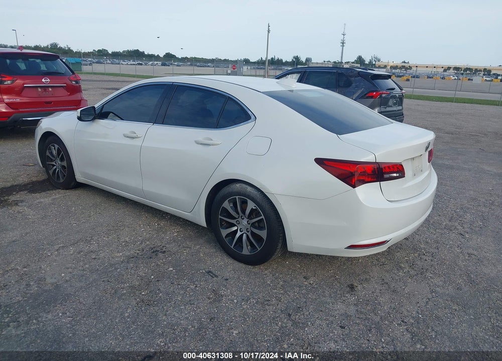 2017 ACURA TLX TECHNOLOGY PACKAGE VIN: 19UUB1F52HA008452