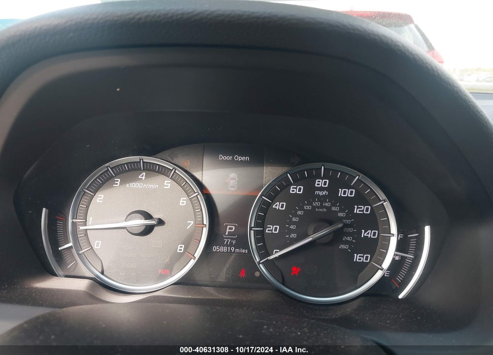2017 ACURA TLX TECHNOLOGY PACKAGE VIN: 19UUB1F52HA008452