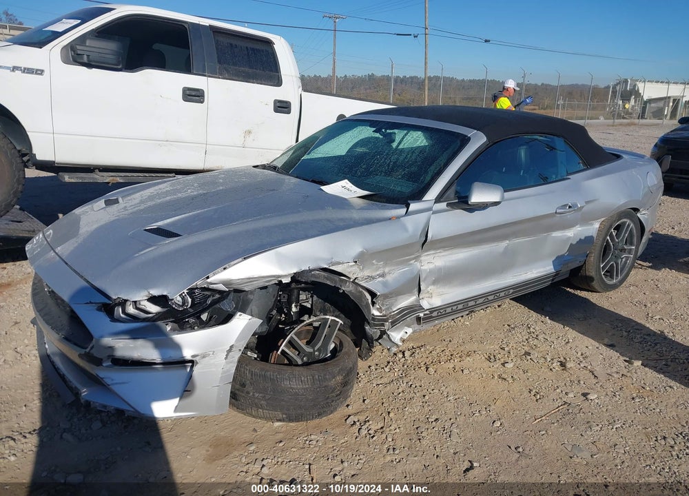 2018 FORD MUSTANG ECOBOOST PREMIUM VIN: 1FATP8UH6J5136134