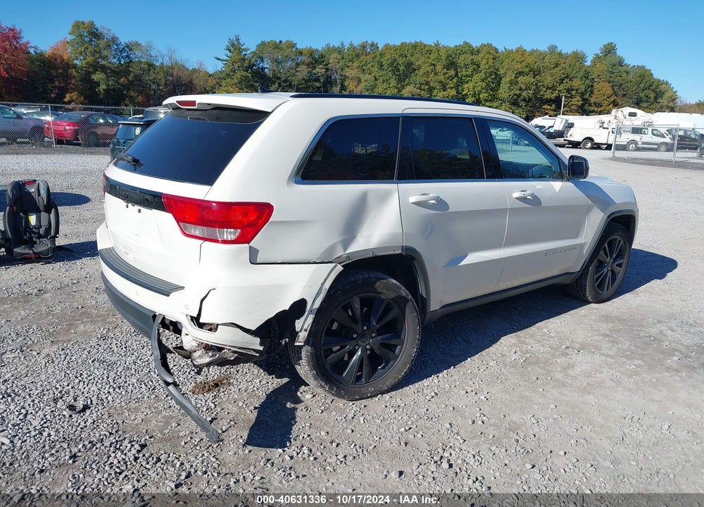 2012 JEEP GRAND CHEROKEE LAREDO VIN: 1C4RJFAG4CC350513