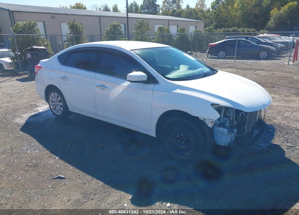 2015 NISSAN SENTRA S VIN: 3N1AB7AP6FY283640