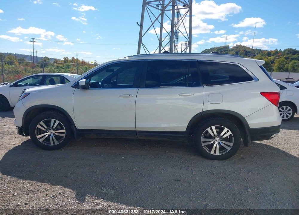 2016 HONDA PILOT EX-L VIN: 5FNYF6H87GB124504