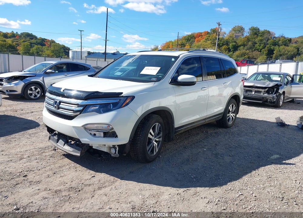 2016 HONDA PILOT EX-L VIN: 5FNYF6H87GB124504