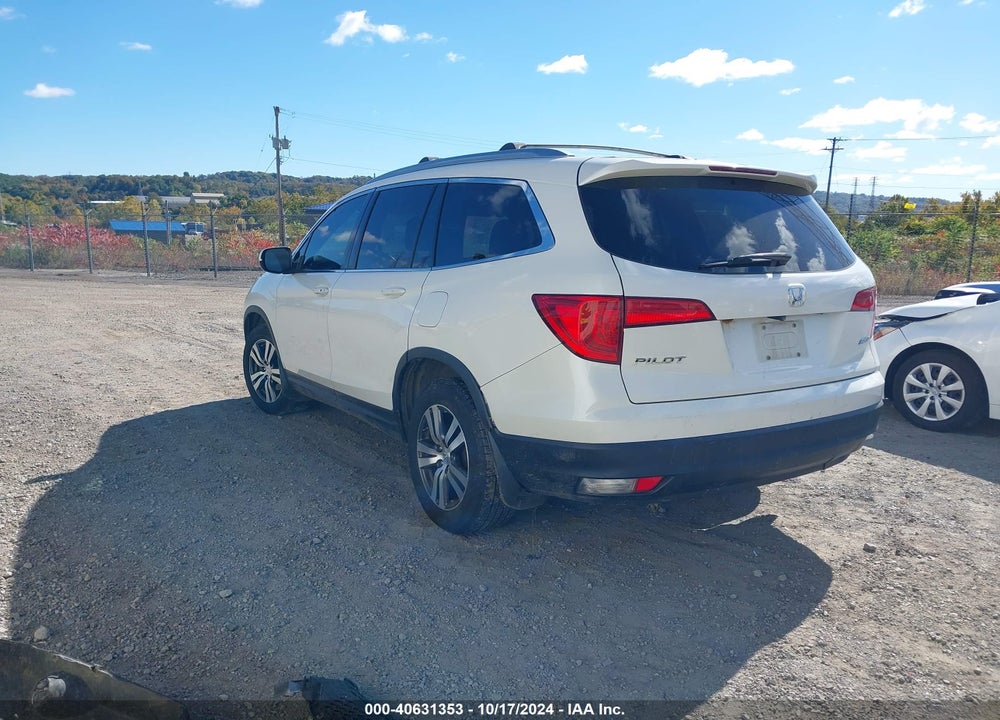 2016 HONDA PILOT EX-L VIN: 5FNYF6H87GB124504