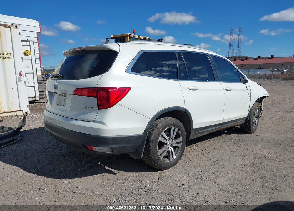 2016 HONDA PILOT EX-L VIN: 5FNYF6H87GB124504