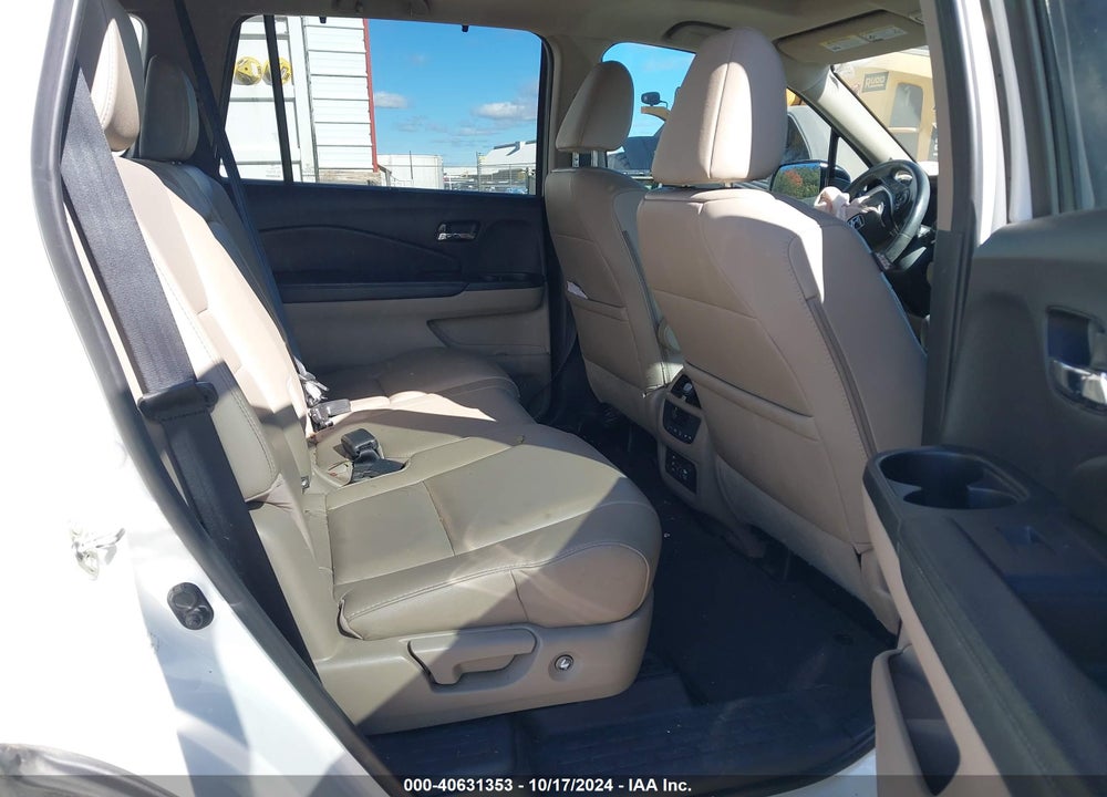 2016 HONDA PILOT EX-L VIN: 5FNYF6H87GB124504