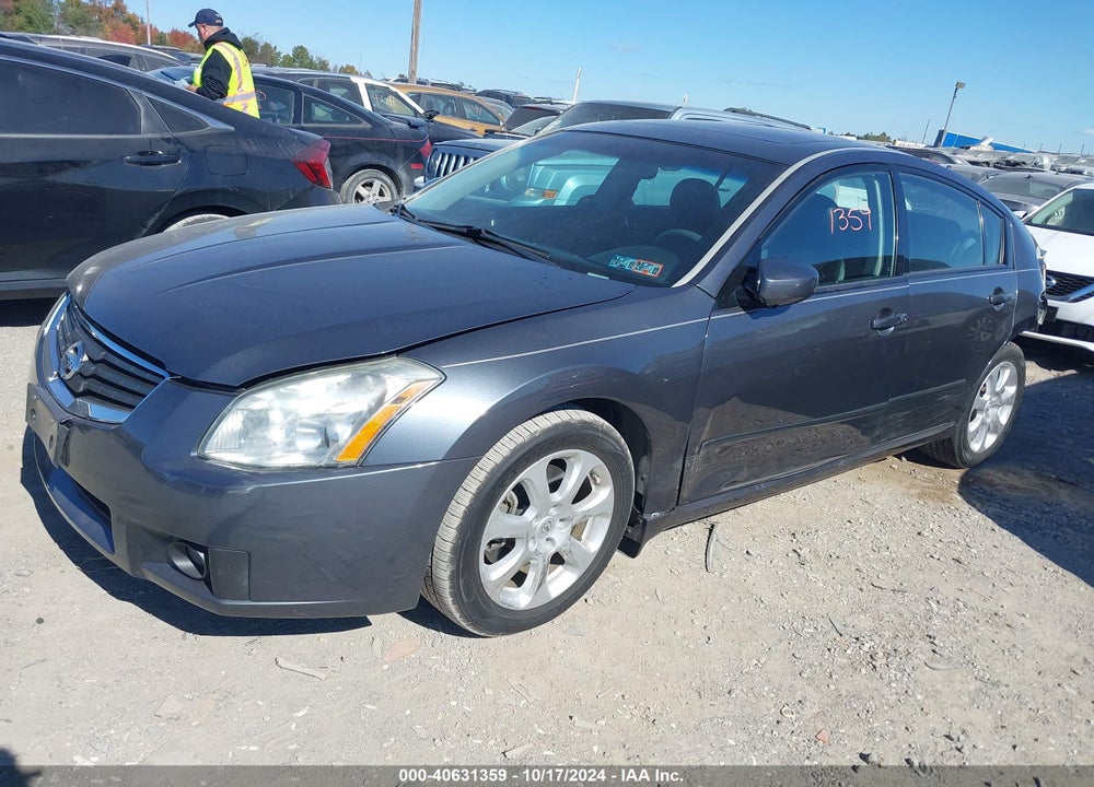 2008 NISSAN MAXIMA 3.5 SL VIN: 1N4BA41E18C826086