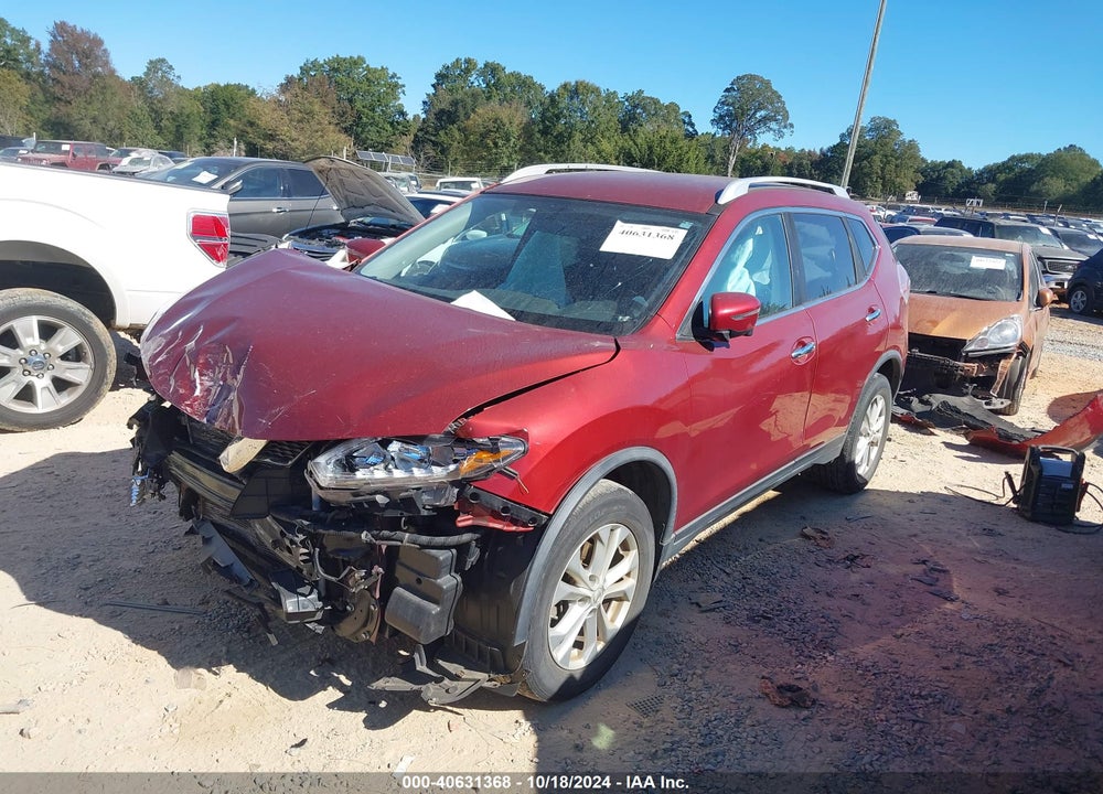 2016 NISSAN ROGUE SV VIN: JN8AT2MV3GW143145
