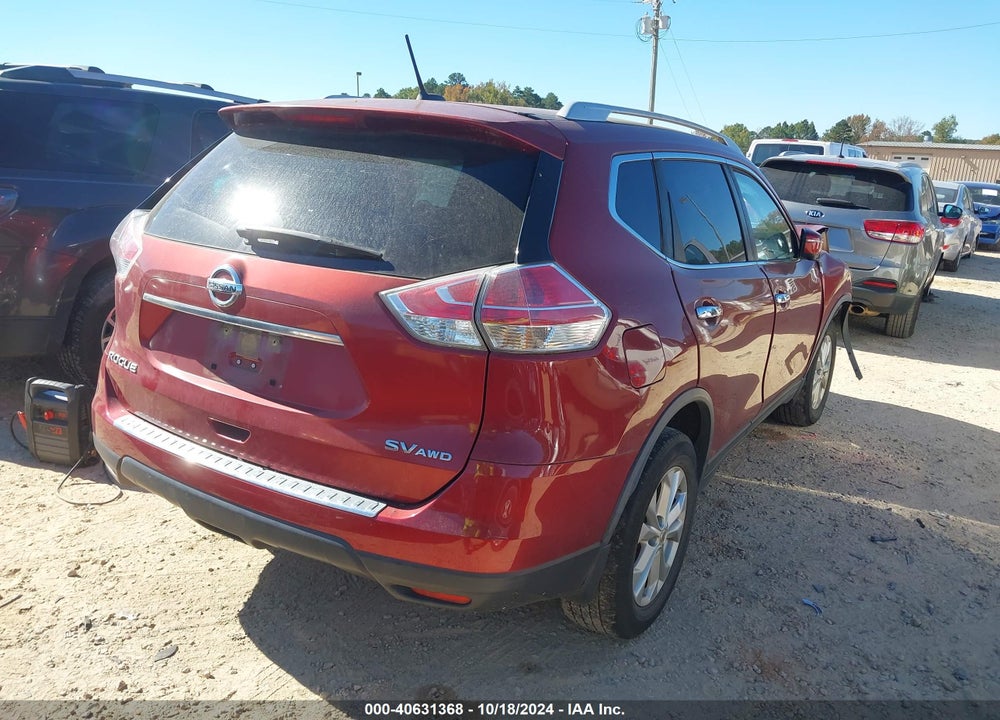 2016 NISSAN ROGUE SV VIN: JN8AT2MV3GW143145