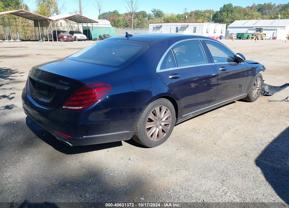 2015 MERCEDES-BENZ S 550 VIN: WDDUG8FB7FA181708