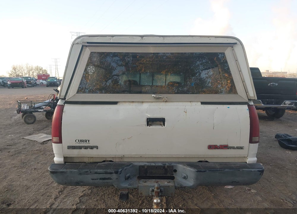 1996 GMC SIERRA C1500 VIN: 1GTEC14M1TZ531787