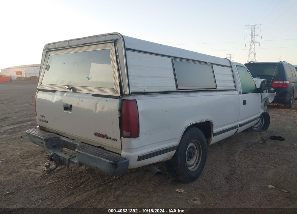 1996 GMC SIERRA C1500 VIN: 1GTEC14M1TZ531787