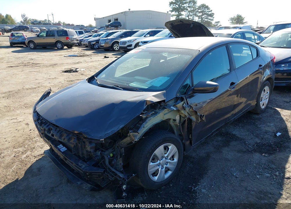 2017 KIA FORTE LX VIN: 3KPFK4A71HE140049